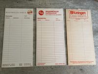 Backzettel Bäckerei Bäcker Block antik alt Mühle Retro 50ct Hannover - Südstadt-Bult Vorschau