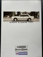 Prospekt Nissan Bluebird Taxi von 6/86 Nordrhein-Westfalen - Mettmann Vorschau