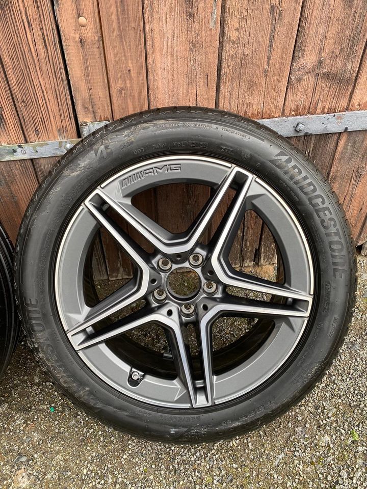 Mercedes Felgen AMG GLA GLB 19 Zoll Sommerräder 235/50R19 in Malschwitz