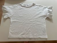 Zara Girls T-Shirt, Gr. 134, weiß mit Flügelchen Baden-Württemberg - Ettenheim Vorschau
