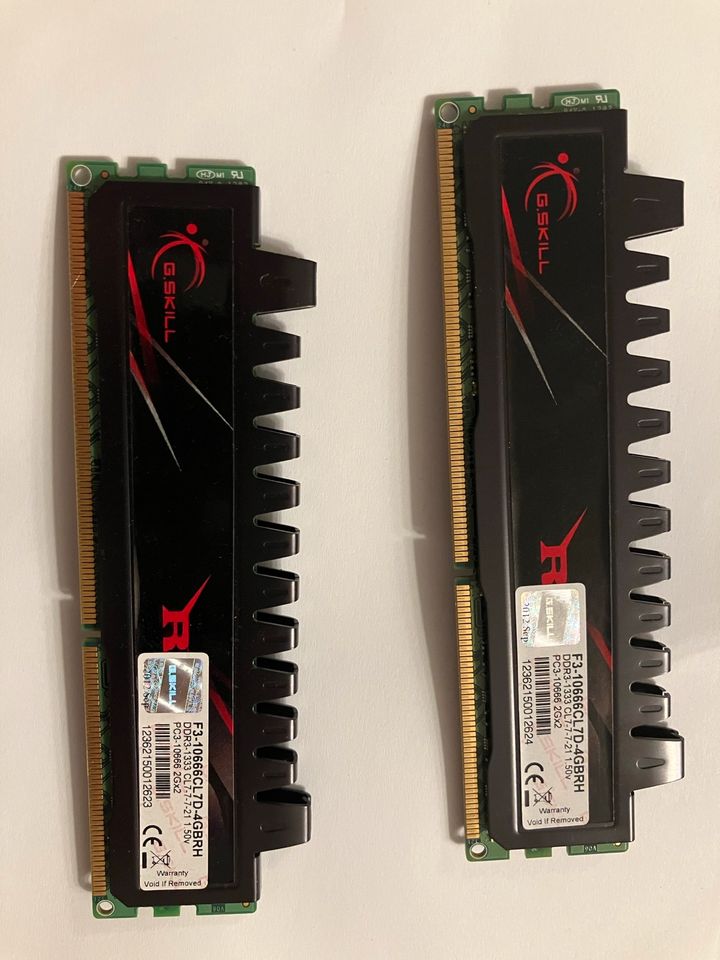 4GB RAM G.Skill ripjaws DDR3-1333 in Kornwestheim