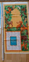 Vintage DDR Kalender Geschirrtuch 1983 Wandbehang Stoff Jagd Thüringen - Jena Vorschau