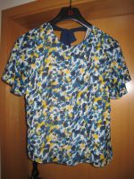 Damen Tunika/Shirt/Bluse, blau/gelb/weiß,  Gr. 38 von H & M Bayern - Schwarzenbach a d Saale Vorschau