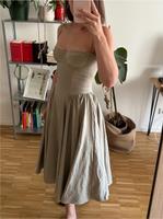 House of CB Kleid Samaria Dress Grau-Braun mit Korsett-Detail Rheinland-Pfalz - Mainz Vorschau