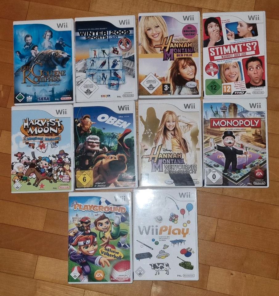 Diverse Wii Spiele - bitte in Bildern schauen in Frankfurt am Main