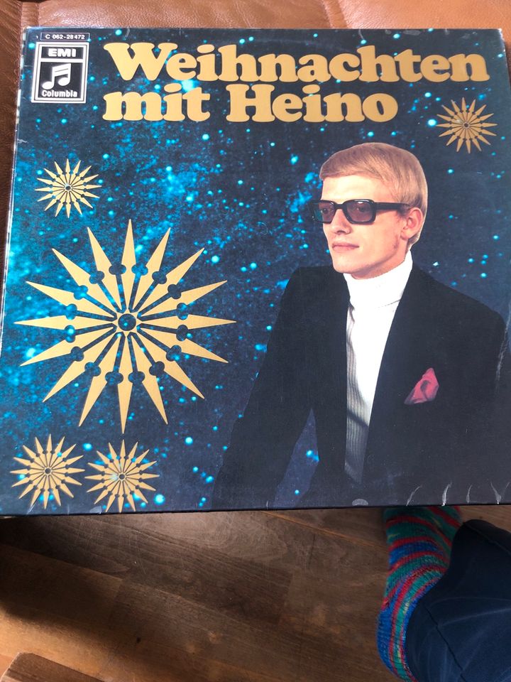 LP Weihnachten mit Heino Schallplatte in Gießen