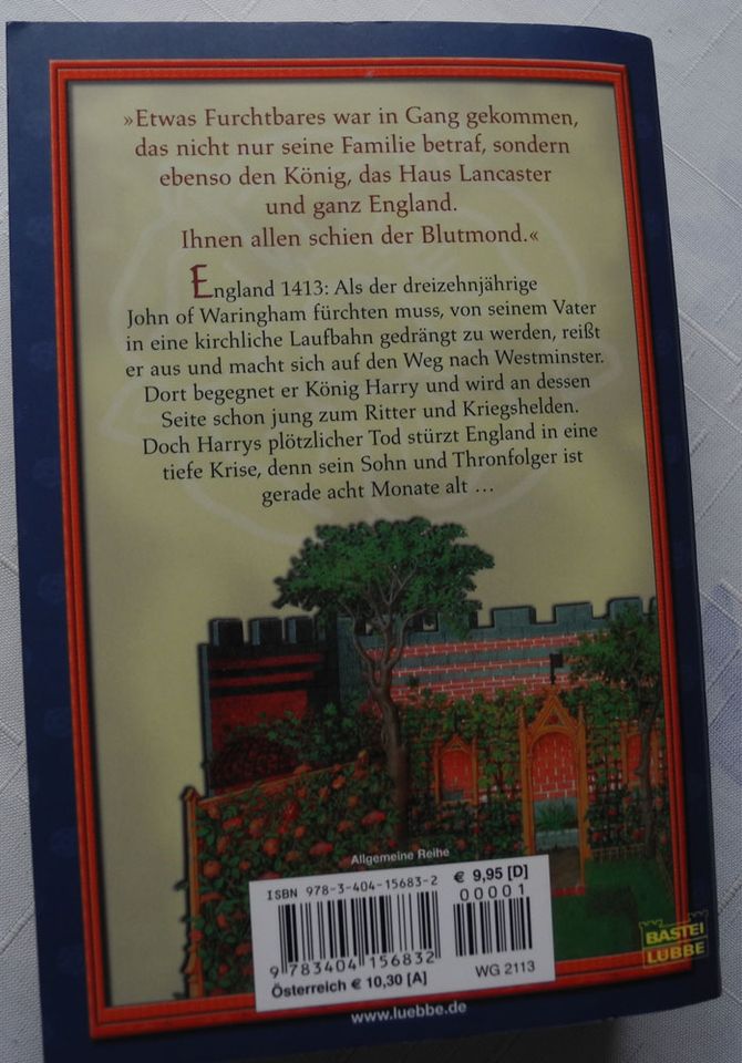 Die Hüter der Rose, Rebecca Gablé; Historischer Roman, Taschenb. in Neustadt an der Weinstraße