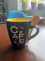 Kaffeetasse mit Löffel Niedersachsen - Braunschweig Vorschau