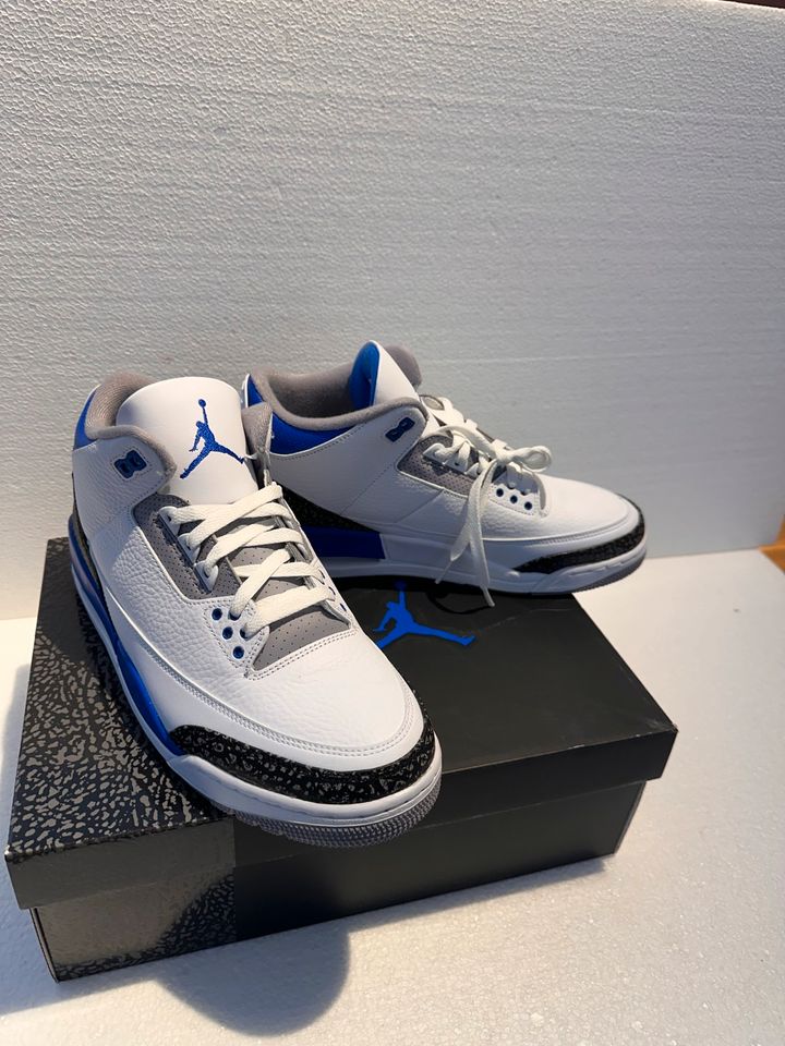 Nike Air Jordan 3 Retro Racer Blue 11.5 / 45,5 in Hechingen