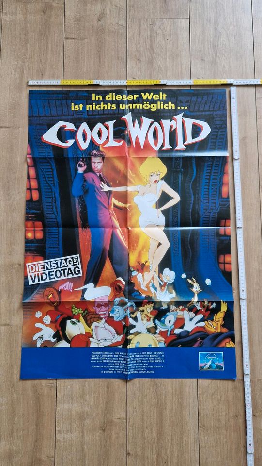 Cool World Film Poster / Movie Poster Brad Pitt in Wilhelmshaven