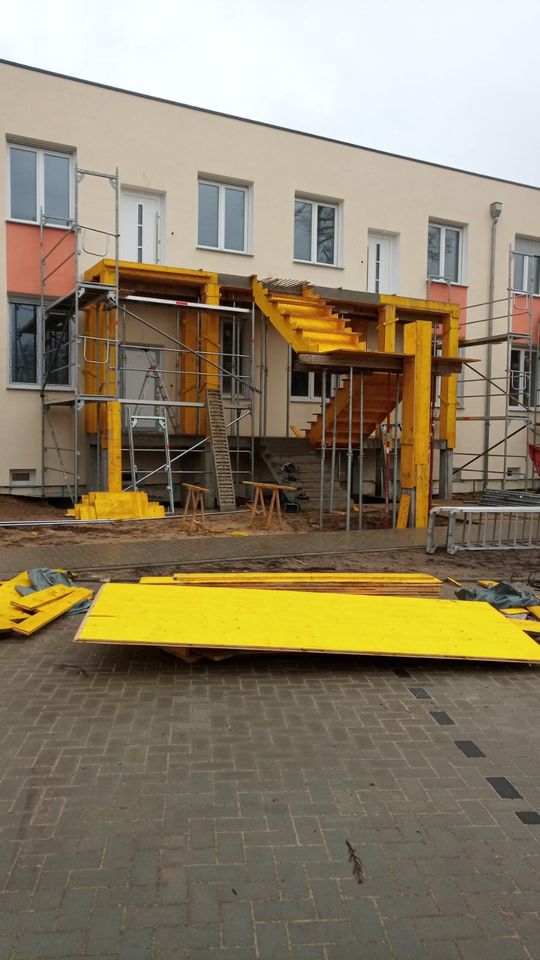 Sanierschalung für Betontreppen in Bienenbüttel