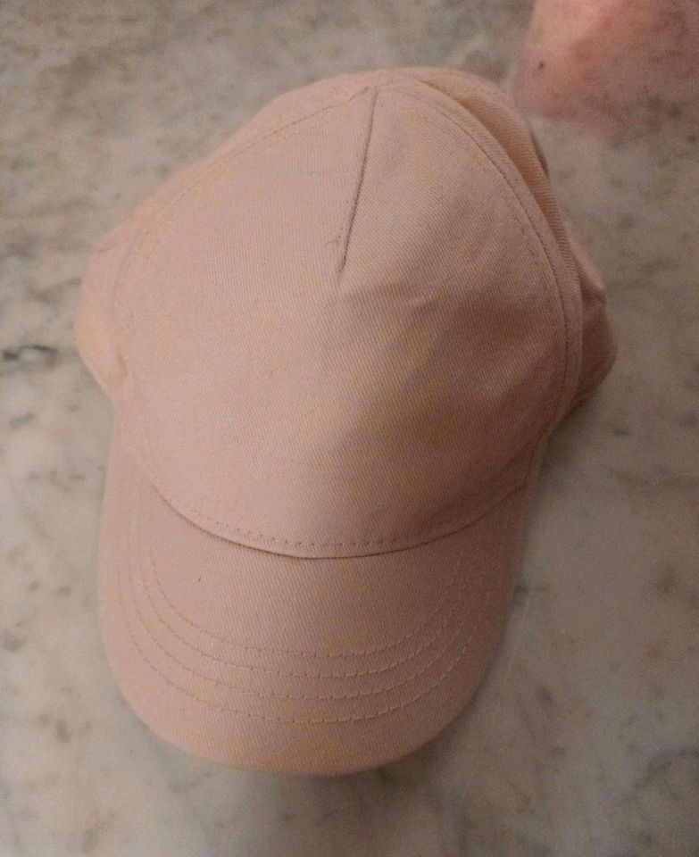 Rosa Basecap, Käppi, Sonnenhut für Babys, H&M, Größe 68 (3-6M) in Hünstetten