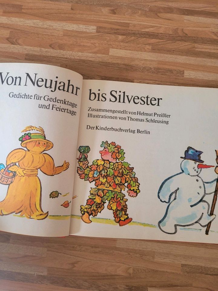 DDR Kinderbuch Von Neujahr bis Silvester in Wismar