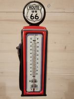 Blechschild mit Thermometer Zapfsäule Route 66 Bayern - Edelsfeld Vorschau