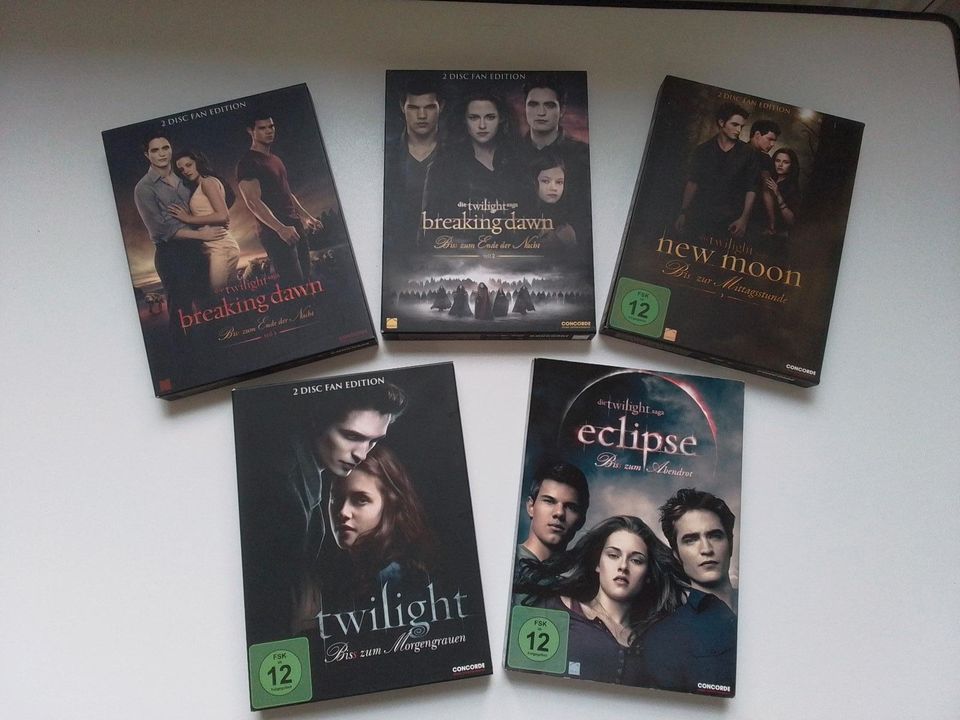 DVD Boxen twilight New moon Eclipse in Ravensburg