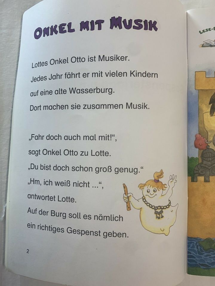 Logli Löwe Gespensterjagd um Mitternacht Leseförderung in Berlin