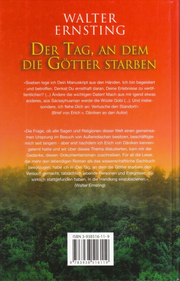Buch - Walter Ernsting - Der Tag, an dem die Götter starben in Leipzig