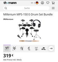 Millenium MPS-150 E-Drum Set Bundle Drumset Trommel Nordrhein-Westfalen - Hagen Vorschau