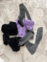 Strumpfhose Hosen Damen netzstrumpfhosen netz Glitzer lila Silber Berlin - Treptow Vorschau