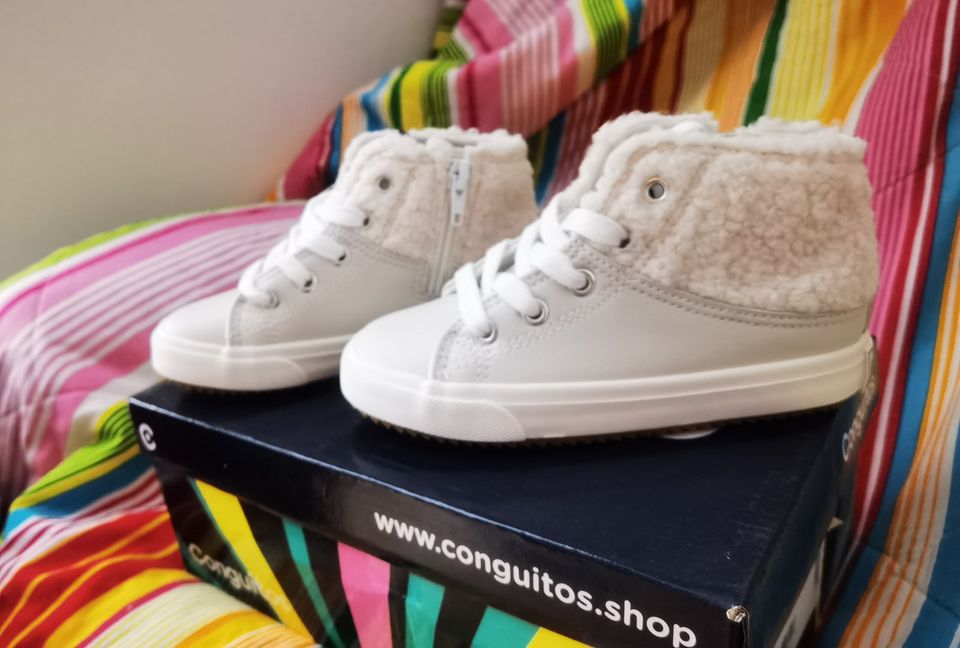 High-Top Sneaker Gr. 27 Conguitos Weiß  Neu OVP in Taufkirchen Vils