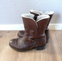 Stiefel braun gefüttert Niedersachsen - Bassum Vorschau