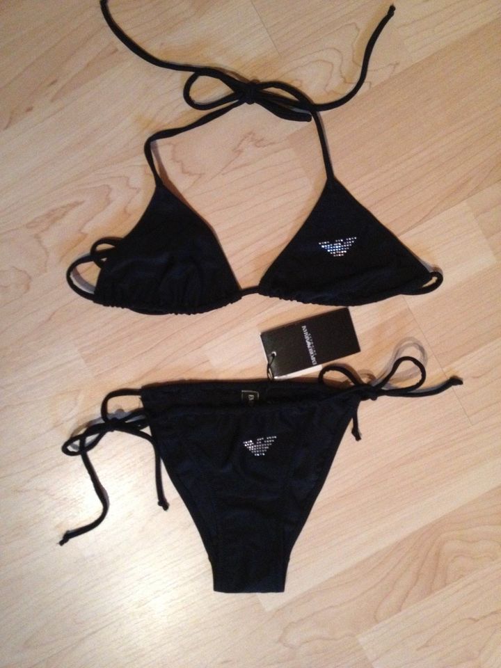 Armani Bikini Gr. 34/XS schwarz Neu mit Etikett in Geislingen an der Steige