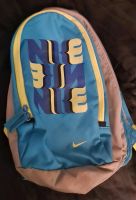 Kleiner Nike Rucksack blau neongelb Nordrhein-Westfalen - Wipperfürth Vorschau