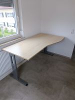 Schreibtisch, höhenverstellbar, 180cm x 100/80cm Baden-Württemberg - Oberkochen Vorschau