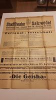 Theater - Plakat 1929 Sachsen-Anhalt - Wolmirsleben Vorschau