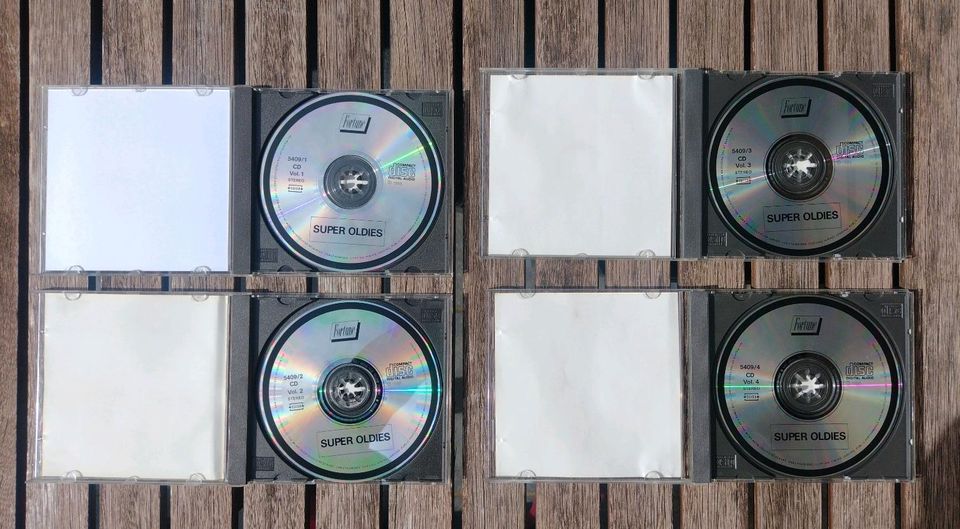 TAUSCHE - 4 CDs Oldies je 12 Titel insgesamt 48 Lieder in Saarlouis