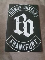 Blechschild Böhse Onkelz Frankfurt Neu !!!!! Hessen - Dillenburg Vorschau