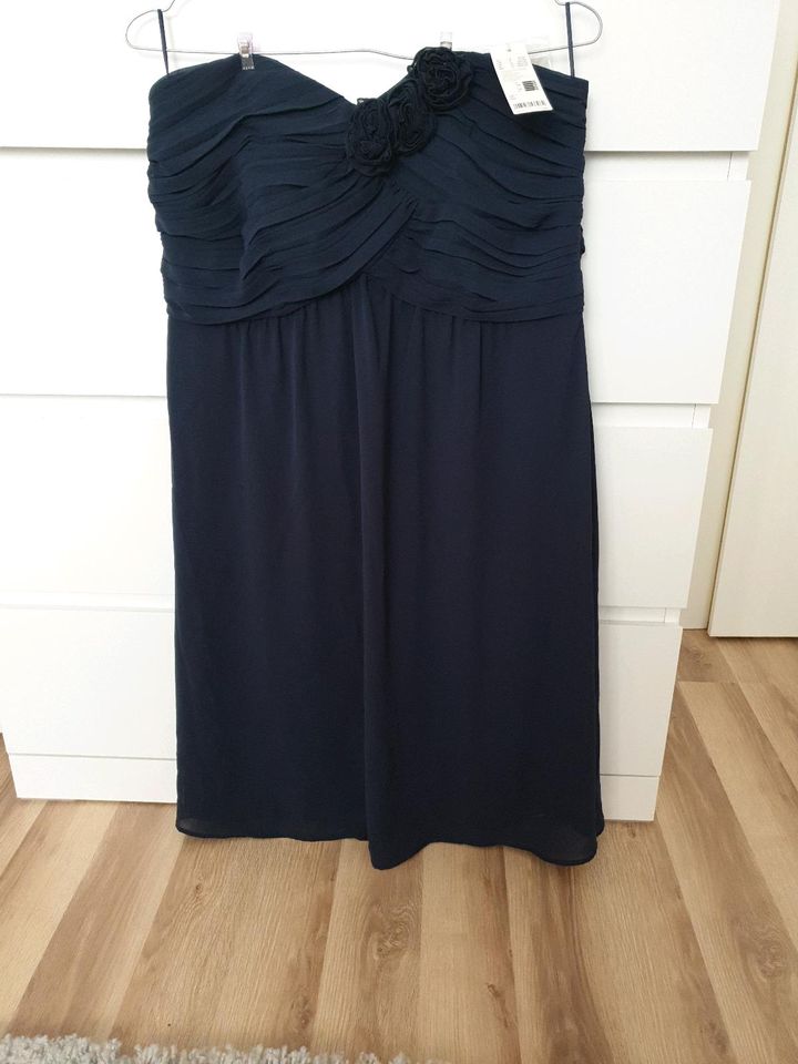 NEU mit Etikett Esprit Kleid trägerlos dunkelblau Chiffon schick in  Saarland - Heusweiler | eBay Kleinanzeigen ist jetzt Kleinanzeigen