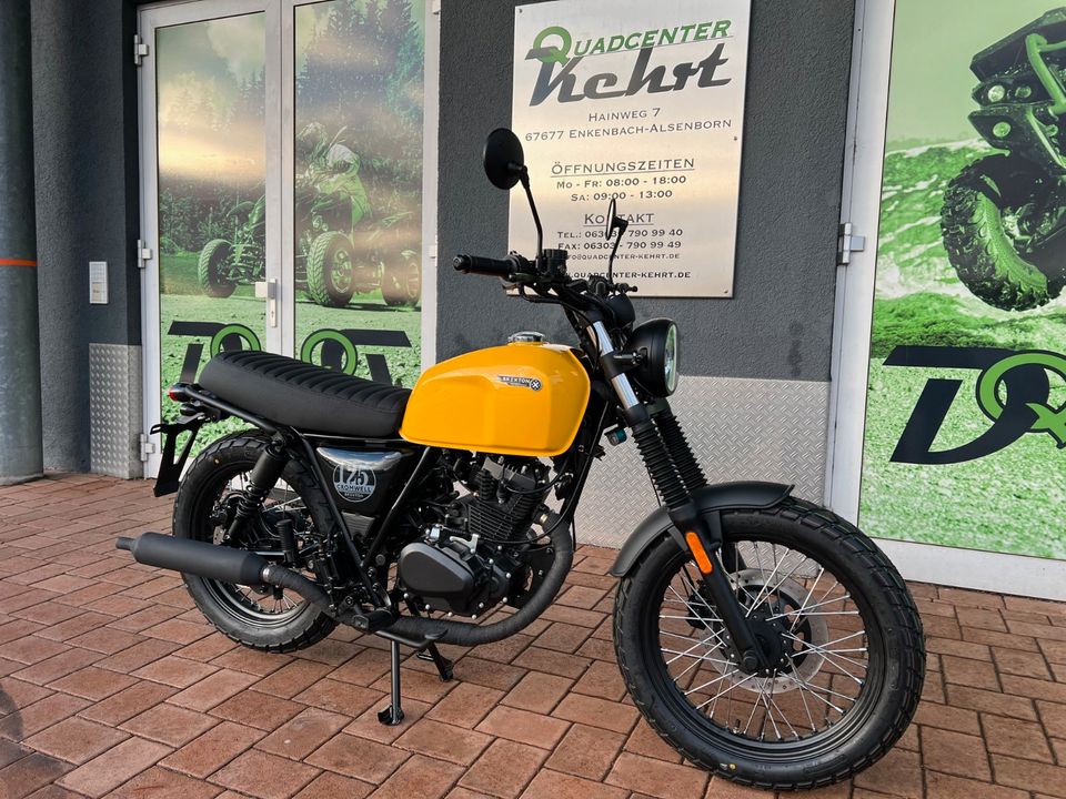 Brixton Cromwell 125 ABS Motorrad in Enkenbach-Alsenborn