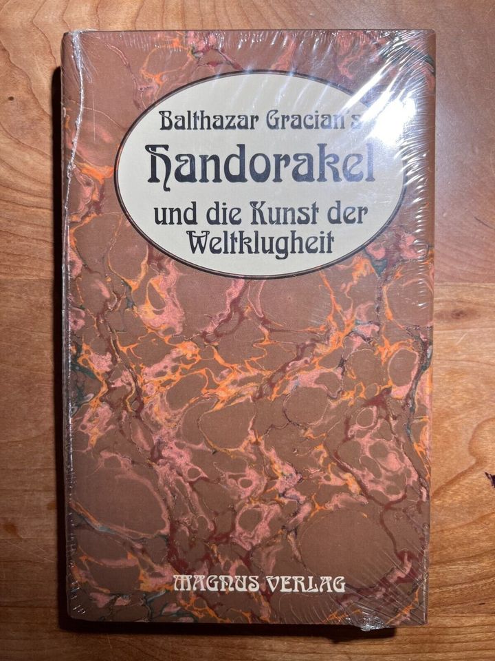 Balthazar Gracian's Handorakel und die Kunst der Weltklugheit OVP in Aschaffenburg