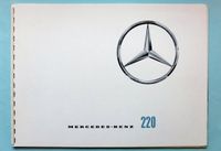 Autoprospekt PKW / sales folder Mercedes 220 English, 1960 Bayern - Oberammergau Vorschau