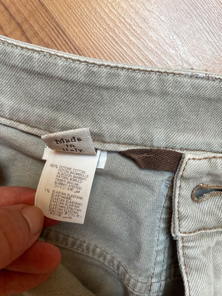 Brunello Cucinelli Jeans taupe Damen IT 40 in Kelkheim