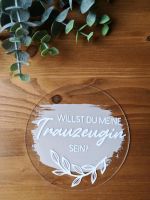 Willst du meine Trauzeugin sein? Acrylglas Hochzeit Nordrhein-Westfalen - Hörstel Vorschau