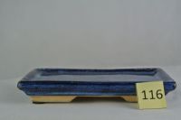 116 Bonsai, Untersetzer, rechteckig, blau, 18x10x3 cm Schleswig-Holstein - Neumünster Vorschau