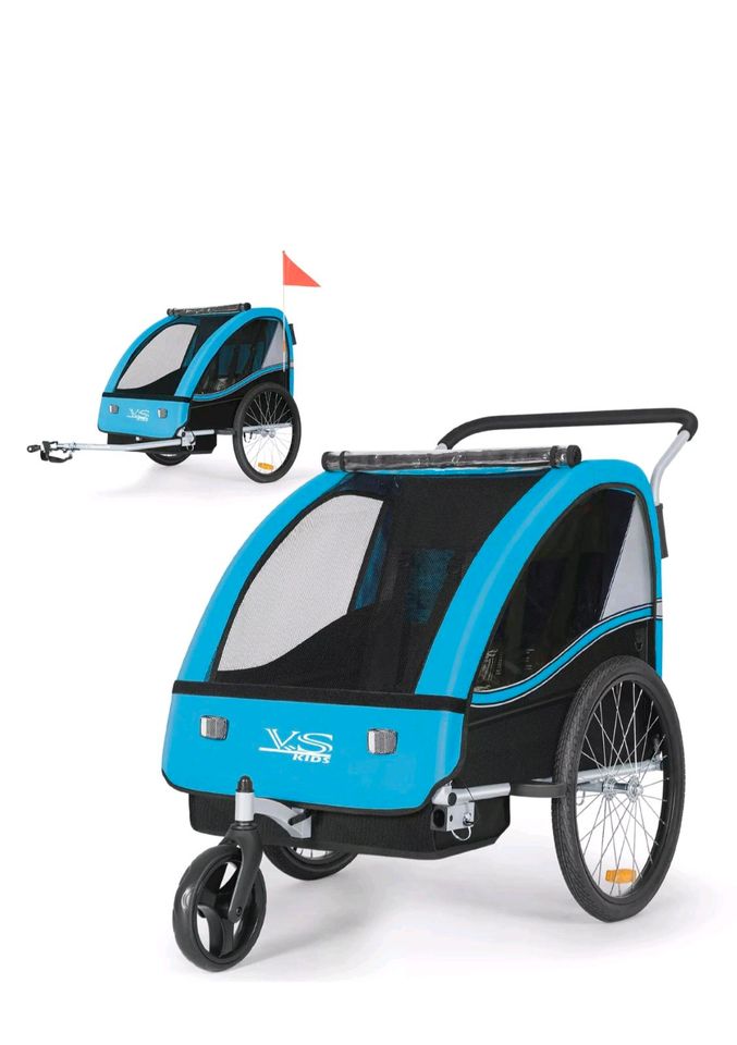 Kinderwagen mit fahradanhänger NEU in Hanau