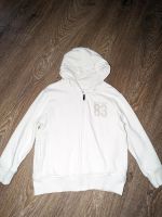 Sweatjacke C&A 128 weiß/creme Strickjacke Kinder Jacke Brandenburg - Oranienburg Vorschau