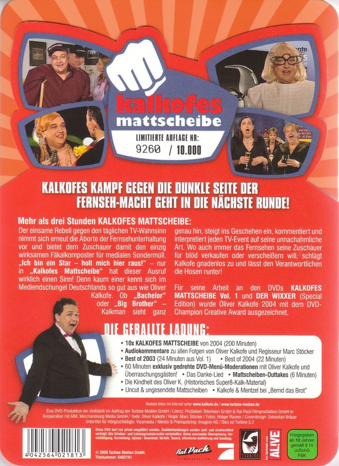 DVD - Kalkofes Mattscheibe Special Limited Edition Metalpak Vol 2 in Leipzig