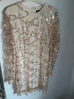 PrettyLittleThing Dress Sequin Pailletten Rosé Gold Kleid Sachsen - Chemnitz Vorschau