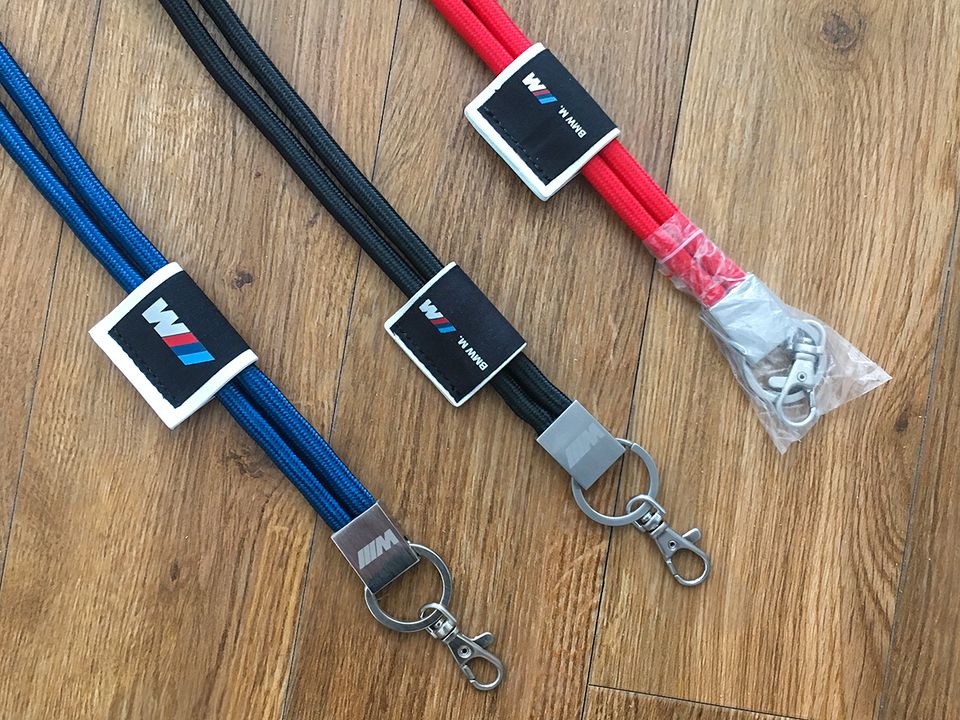 BMW ///M LANYARDS / SCHLÜSSELBÄNDER M2 M3 M4 M5 M6 M8 in Düsseldorf