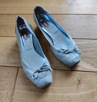 Ballerinas Nera Collezione Italia 38 silbergrau Mecklenburg-Vorpommern - Stralsund Vorschau