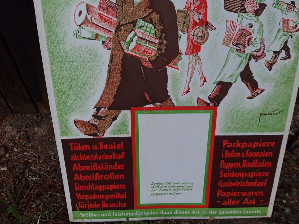 Alter Werbung Forst Cottbus in Doberlug-Kirchhain