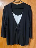 Gerry Weber, Shirt, 3/4 Arm, schwarz-weiß, Gr. 44 Hessen - Langenselbold Vorschau