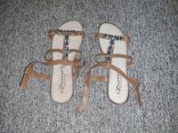 italienische Sommersandalen Sandalen Sommerschuhe Gr. 38 Neu unge Saarland - Homburg Vorschau