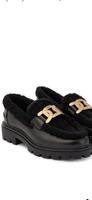 TOD‘S Loafers Kate aus Shearling Leder Gr. 38 Schwarz Tod‘s Berlin - Spandau Vorschau