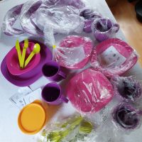 Tupperware Picknick-Set 37 Teile 6 Gedecke, Besteck, Tassen, usw. Bayern - Emskirchen Vorschau