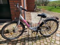 Kinderfahrrad weiß pink Fahrrad Dithmarschen - Wöhrden Vorschau